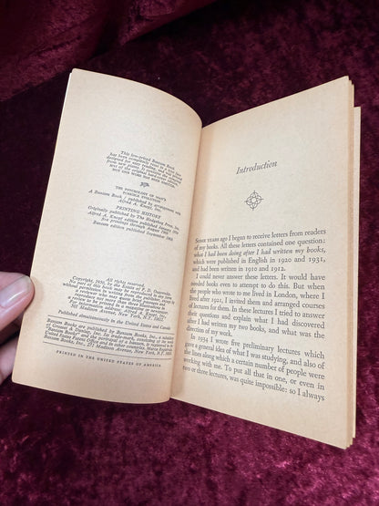 Vintage Paperback Book - The Psychology of Man's Possible Evolution - P.D. Ouspensky - 1968