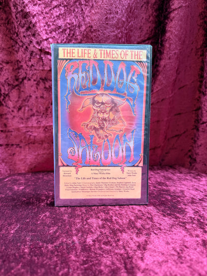 VHS - The Life & Times Of The Red Dog Saloon - 1996