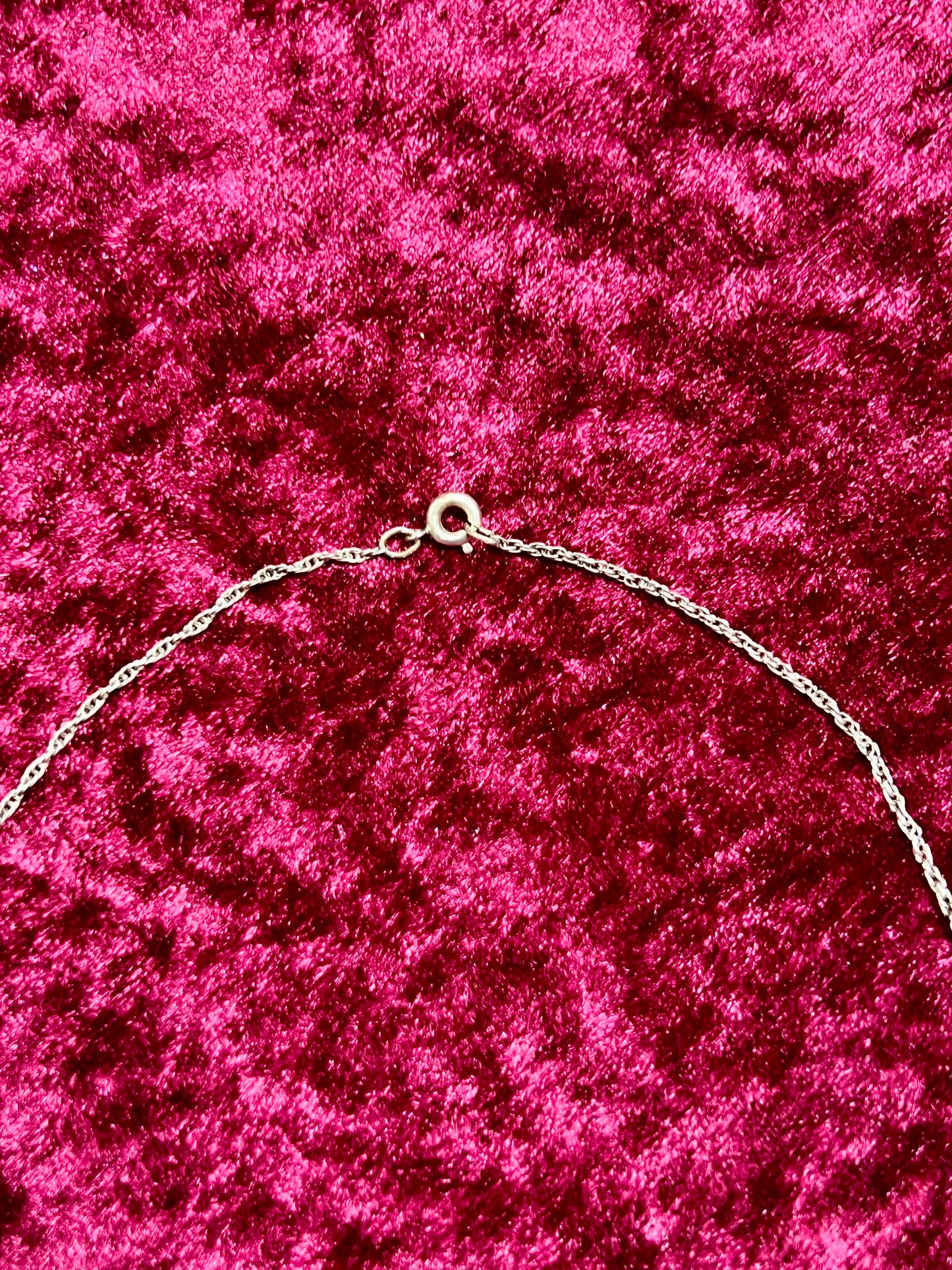 Vintage Jewelry - Pendant Necklace - Sterling Silver - Zuni Turquoise Cross