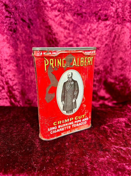 Vintage Tobacciana - Tobacco Tin - Prince Albert / Crimp Cut - #2