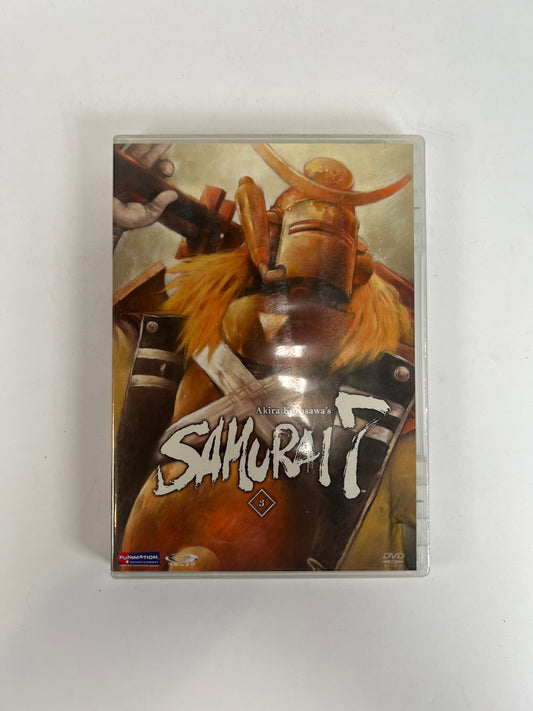 DVD - Samuai 7 - Volume 3 - Akira Kurosawa - English / Japanese - Funimation - 2004