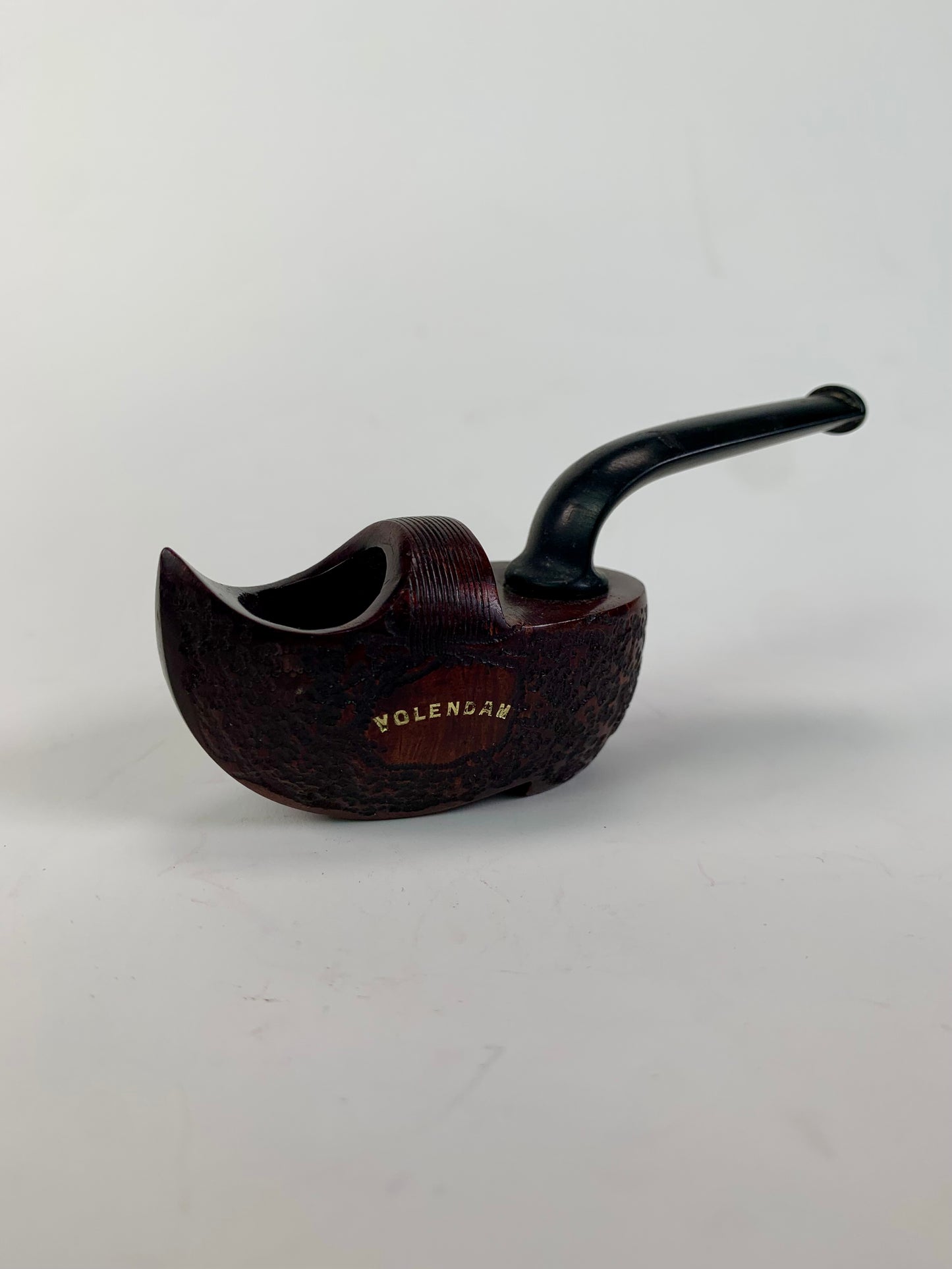 Vintage Smoking Pipe - Voldendam Holland Souvenir Shoe Hand Pipe