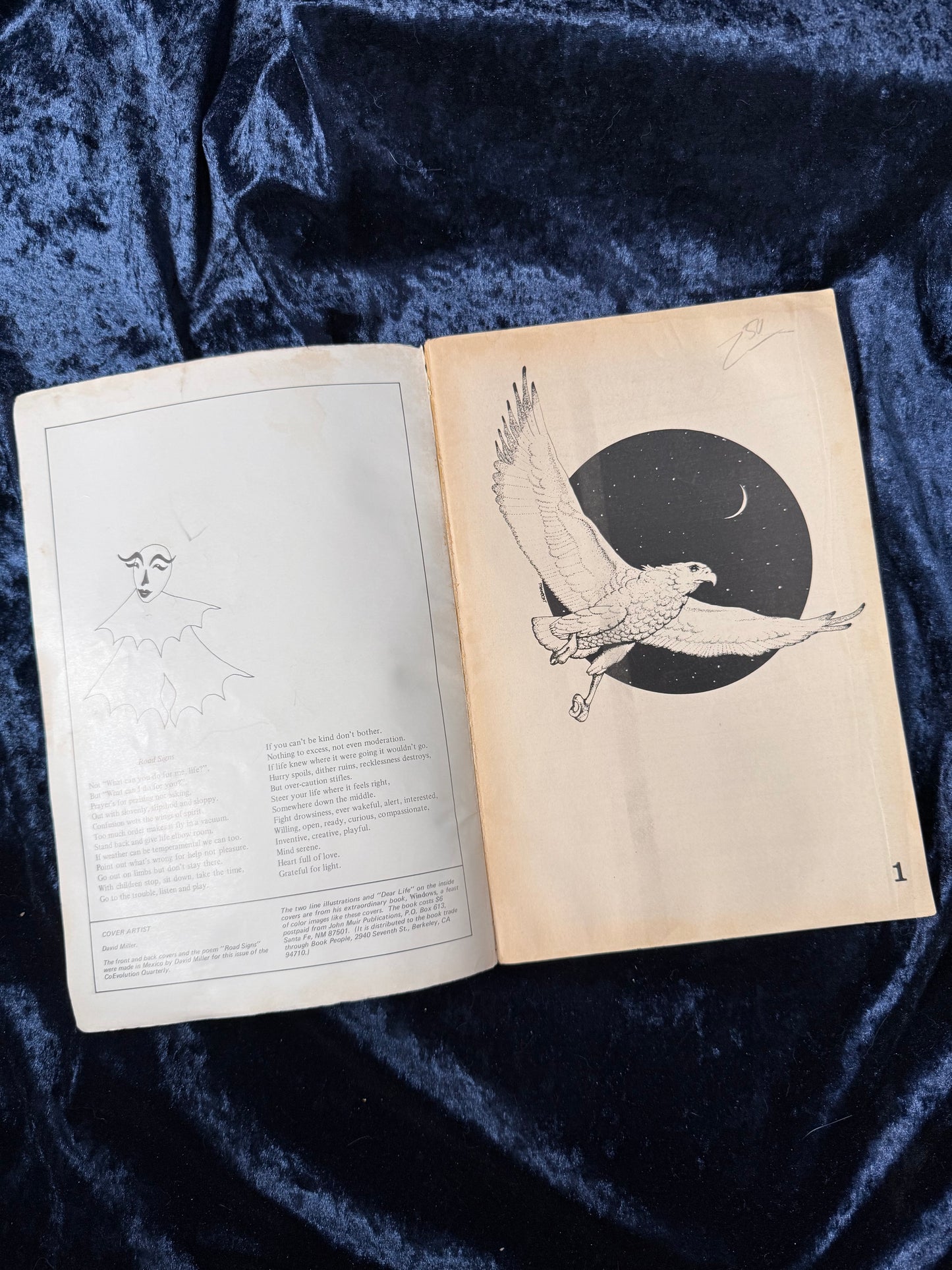 Vintage Paper Counterculture Magazine – CoEvolution Quarterly Whole Earth 1974