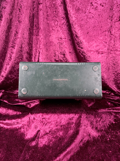 Vintage Metal Lunch Box - Green Dome Top Patent Pending Design