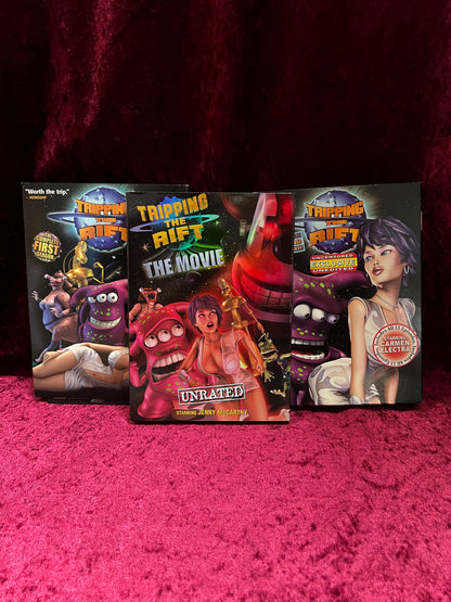 Vintage Tripping the Rift DVD Set - Seasons 1 & 2 Plus Unrated Movie