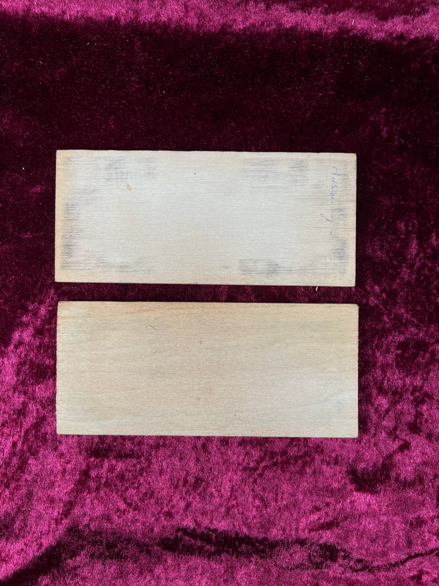 Vintage Wood Bank Currency $20 Banding Boards - Federal Reserve San Francisco Set of 10