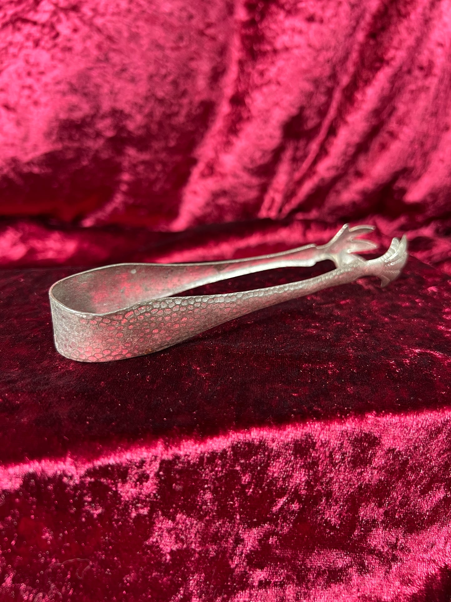 Vintage Kitchen - Sugar Cube Tongs - Scaled Dragon Claws