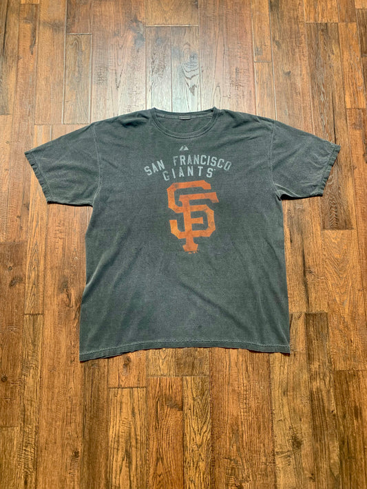 San Francisco Giants T-Shirt - Faded Gray - X-Large