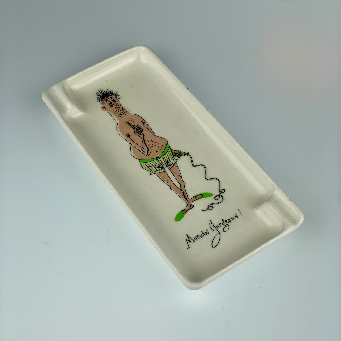 Vintage MCM H. Jessor Novelty Ceramic Ashtray | Mornin’ Gorgeous!