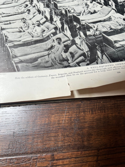 Antique Book - Collier’s Photographic History of the European War - 1915