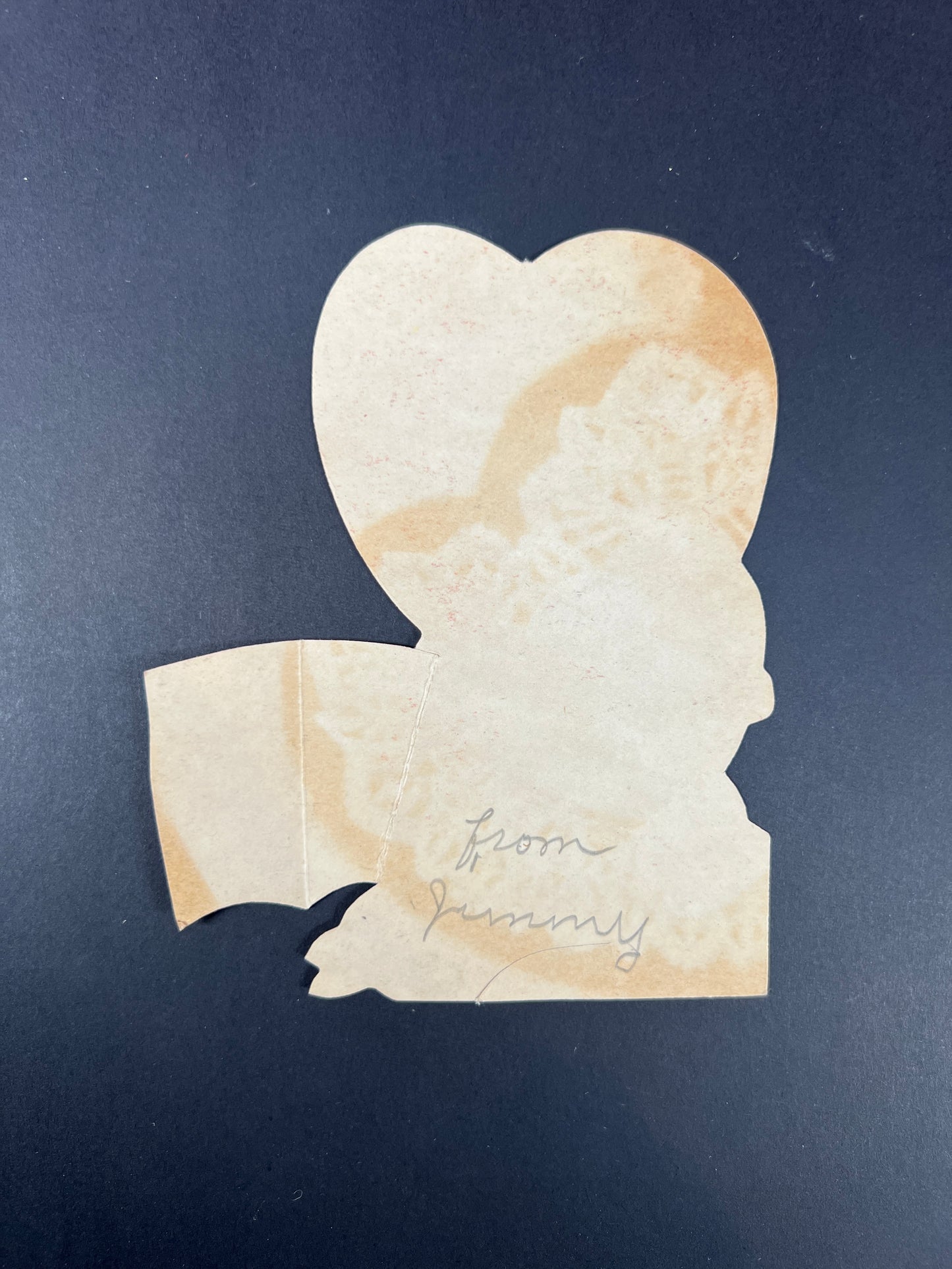 Vintage Ephemera - Valentine’s Day Card - Life Was A Vacuum - USA
