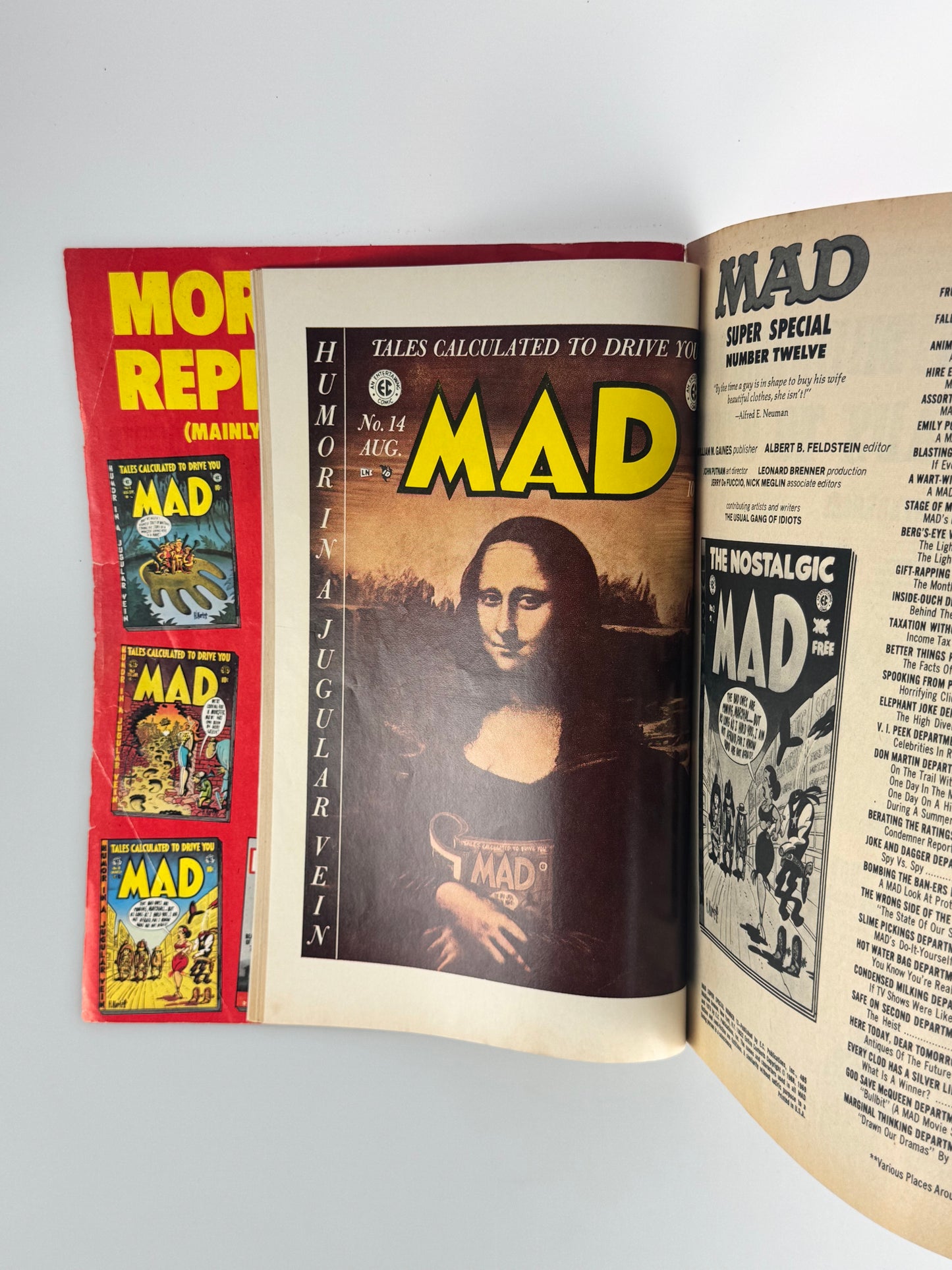 Vintage Mad Magazine - Mad Super Special - 1973 - #12 with Comic Insert