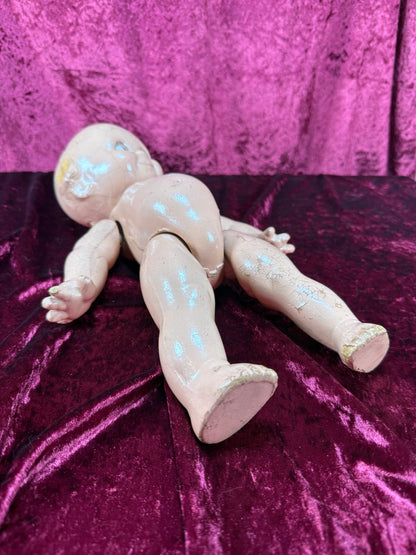 Vintage Halloween - Haunted Doll Parts - Disassembled Composition Kewpie