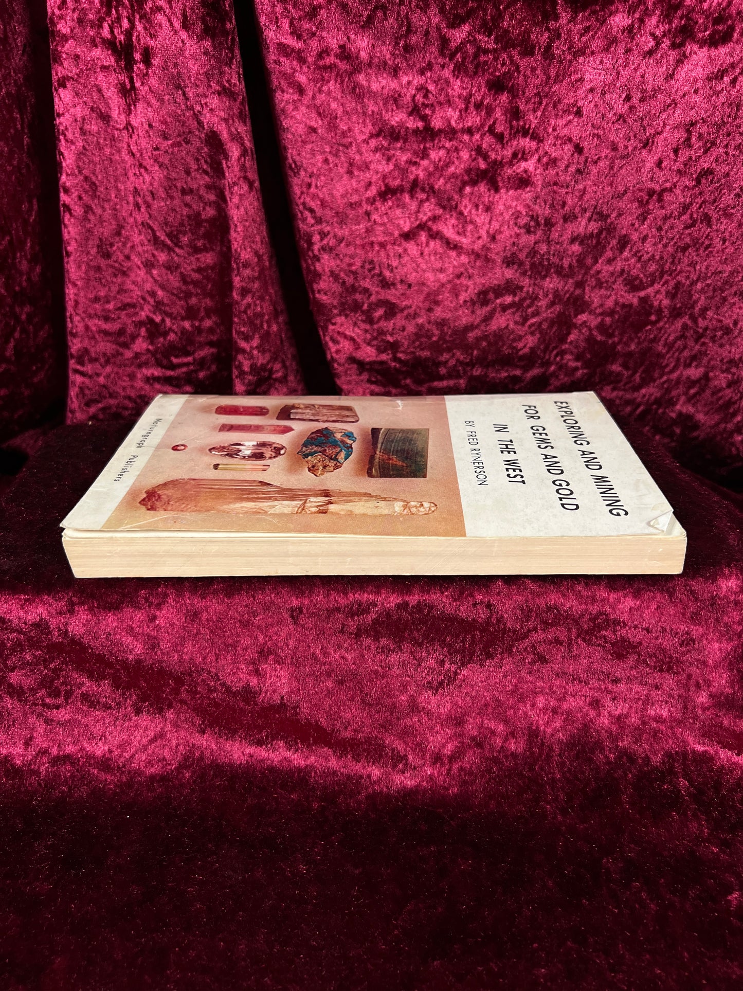 Vintage Paperback Book – Exploring And Mining For Gems And Gold In The West Rynerson