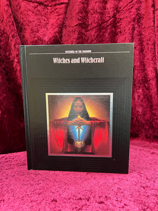 Vintage Hardcover Coffee Table Book - Time Life Mysteries Of The Unknown - Witches and Witchcraft