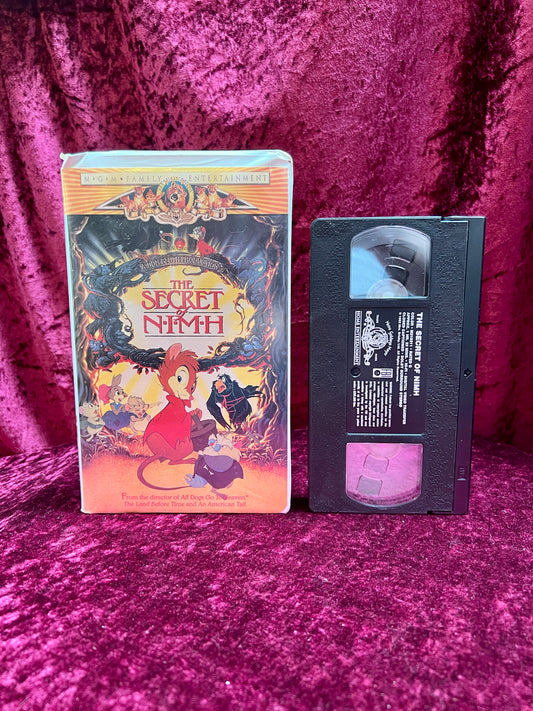 VHS - The Secret of Nimh - 1982