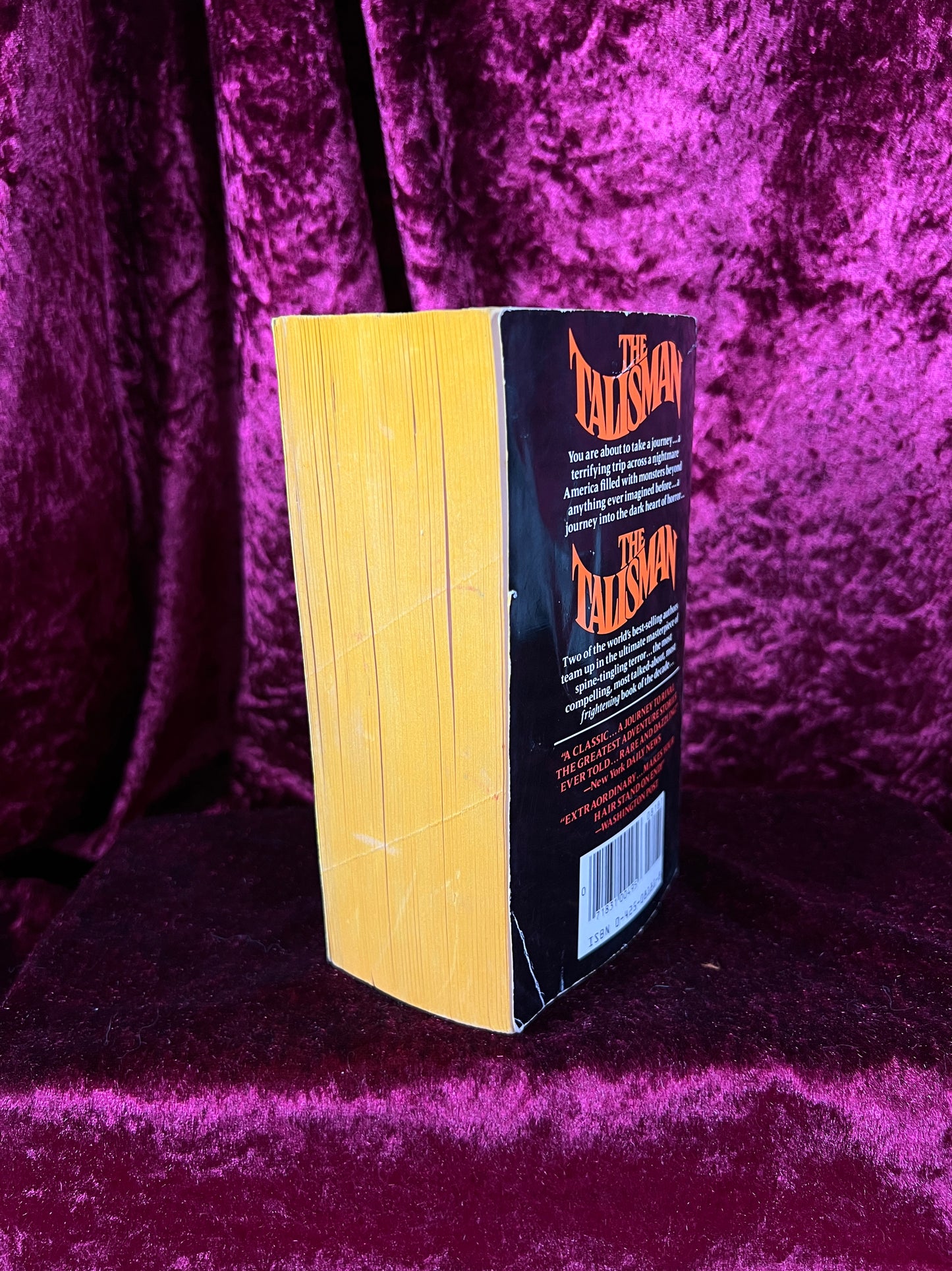 Vintage Paperback Book – The Talisman Stephen King & Peter Straub 1985 Berkley Edition