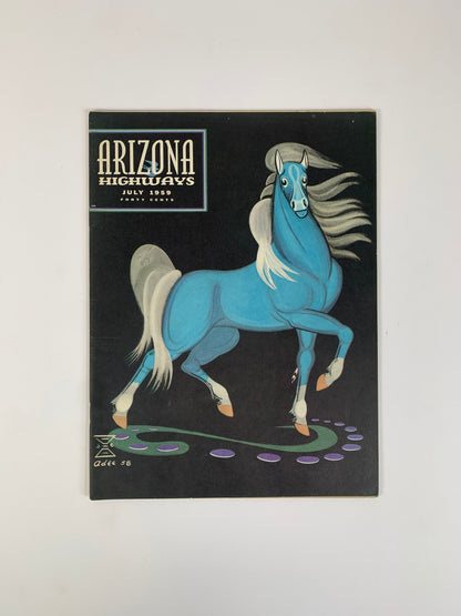 Vintage Ephemera - Arizona Highways Magazine - July 1959