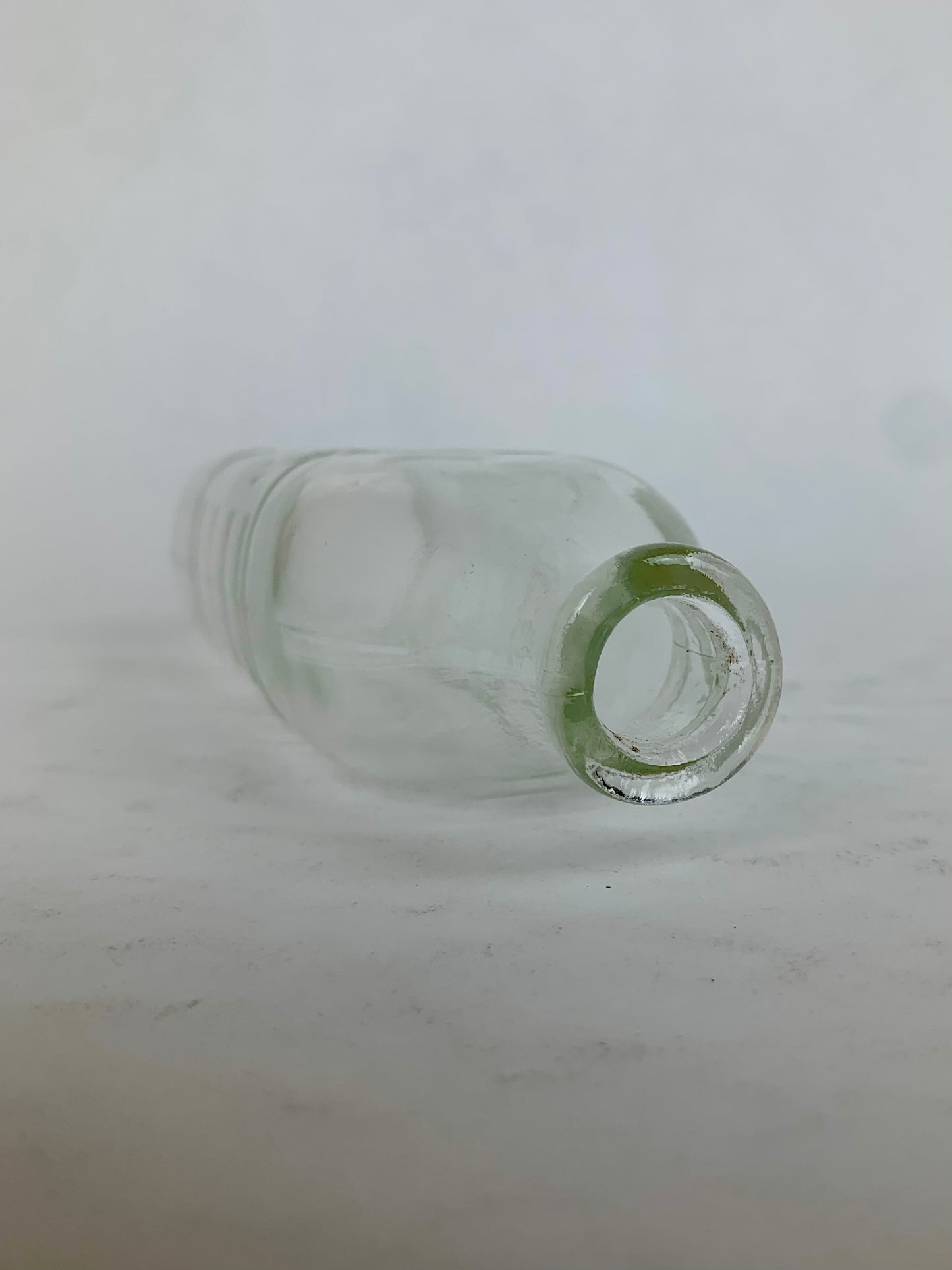 Vintage Baby Bottle - Embossed Doggy