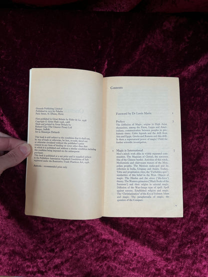 Vintage Paperback Book - Oriental Magic - Indries Shah  - Paladin 1973