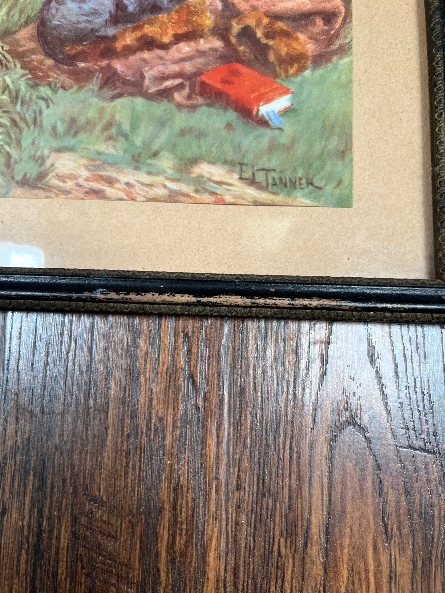 Vintage Wall Art - Framed Print - Scotty Dogs - El Tanner