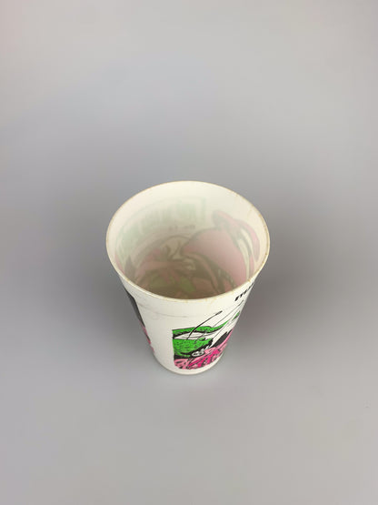 Vintage 1979 Not Of This World Plastic Promotional Slurpee Cup | No. 13 Eyejaws Alien