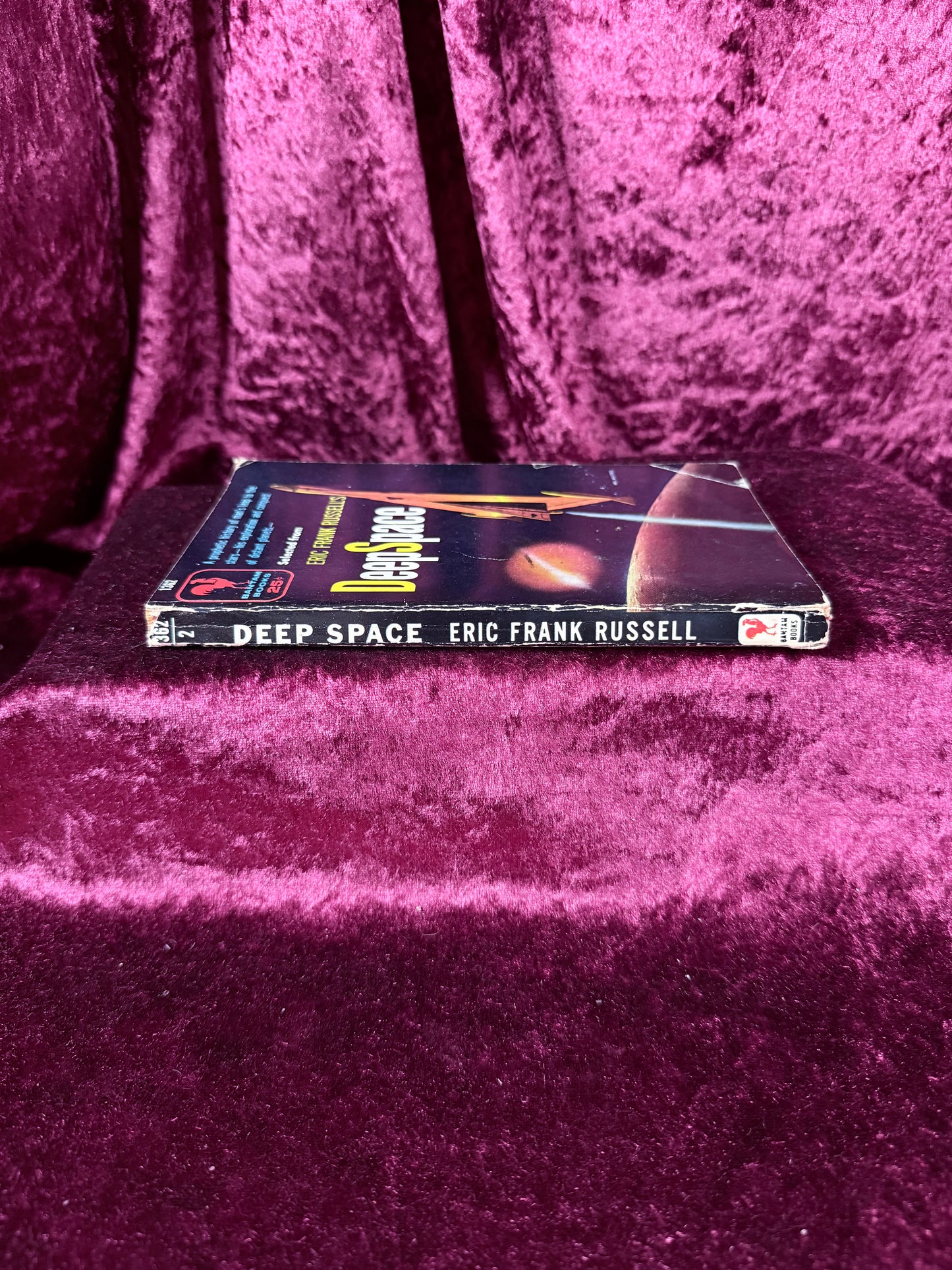 Vintage Deep Space by Eric Frank Russell 1955 Bantam Science Fiction Paperback
