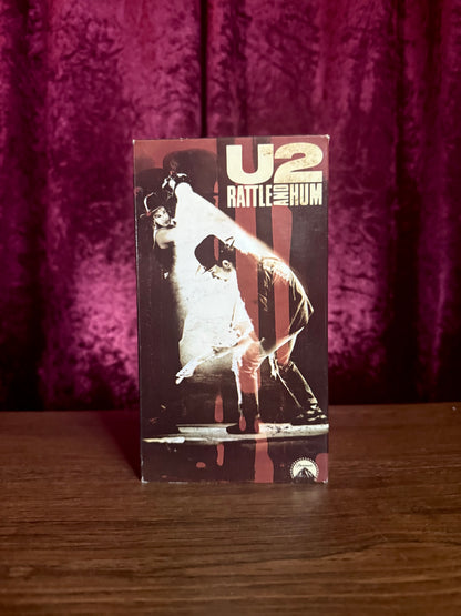 VHS - U2 Rattle and Hum - Concert Video - 1988