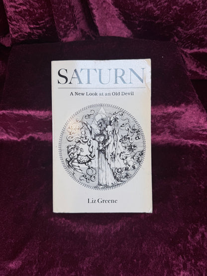 Vintage Paperback Book – Saturn A New Look at an Old Devil Liz Greene 1983