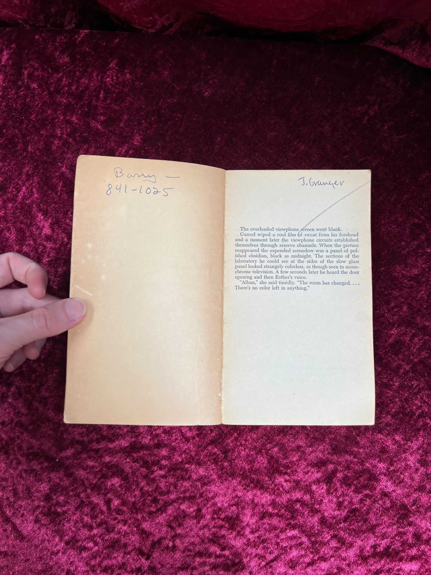 Vintage Paperback Book - Other Days, Other Eyes - Bob Shaw - Ace Books 1972