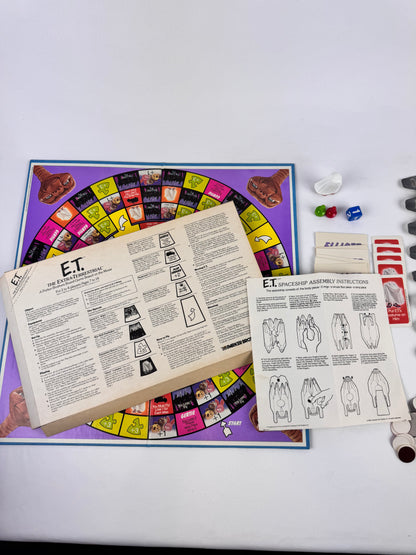 Vintage E.T. The Extra-Terrestrial Board Game - Parker Brothers 1982