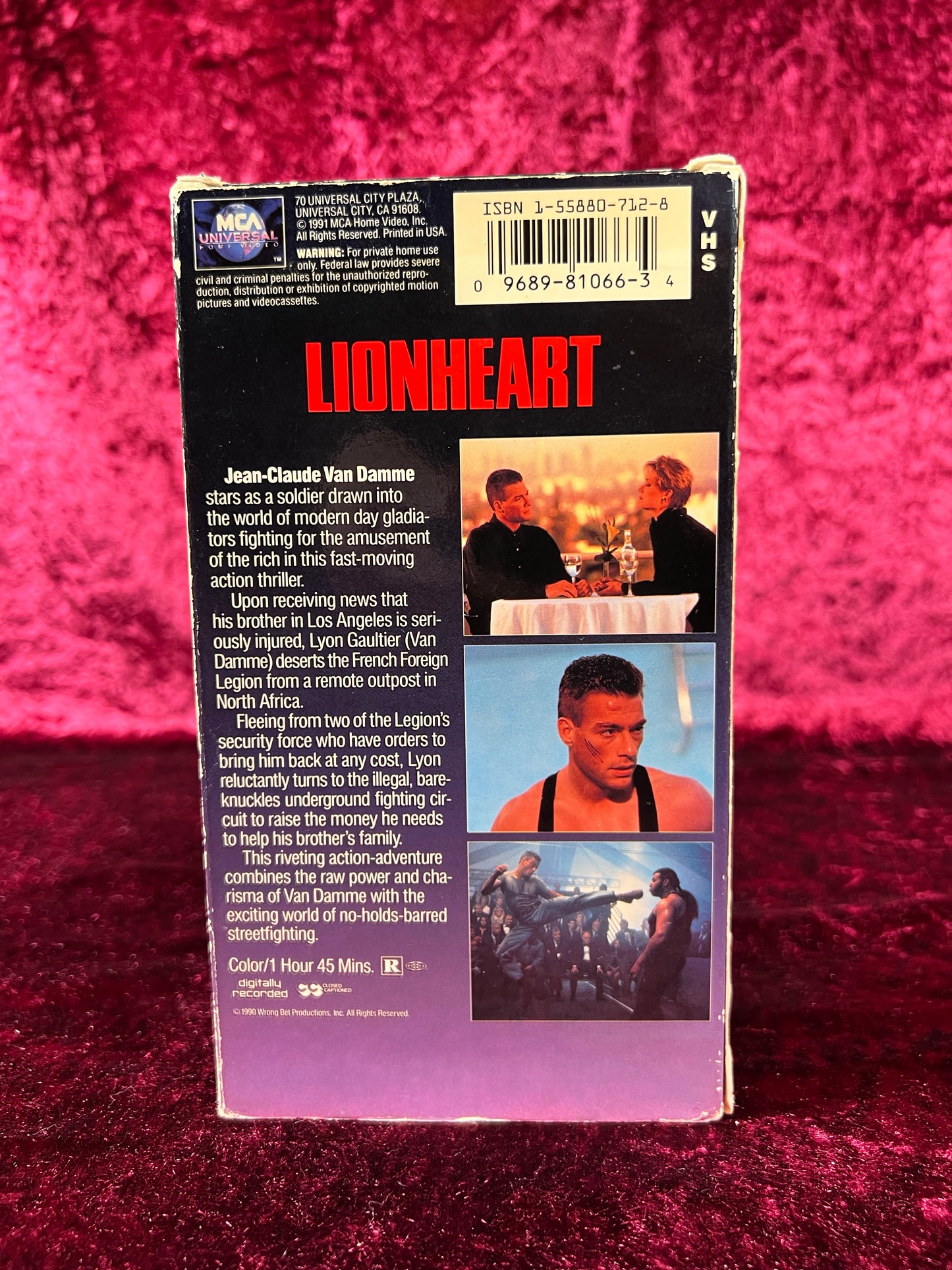 VHS - Lionheart - 1990