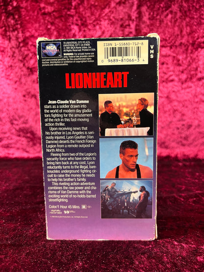 VHS - Lionheart - 1990