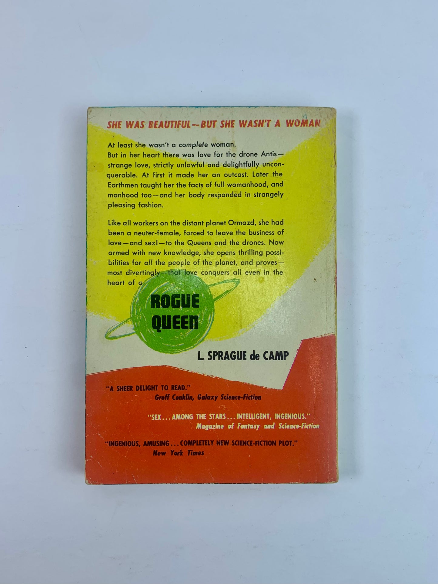 Vintage Books - Rogue Queen - L. Sprague de Camp - 1951