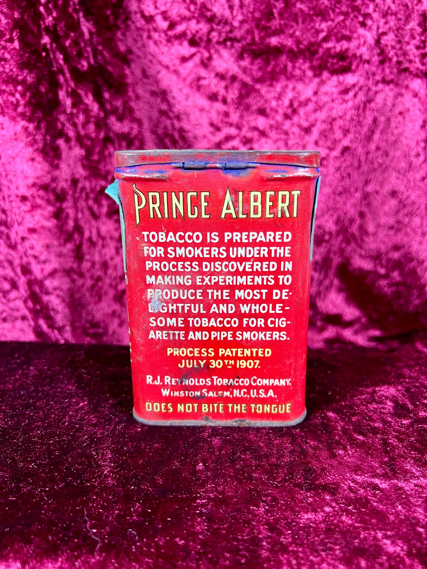 Vintage Tobacciana - Tobacco Tin - Prince Albert / Crimp Cut - #1