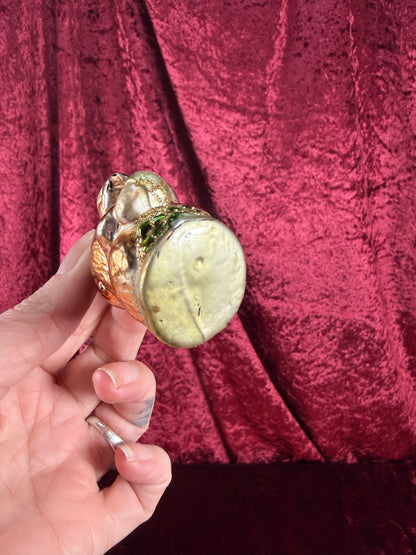 Vintage Christmas - Handblown Glass Ornament - Little Squirrel - 2.75"