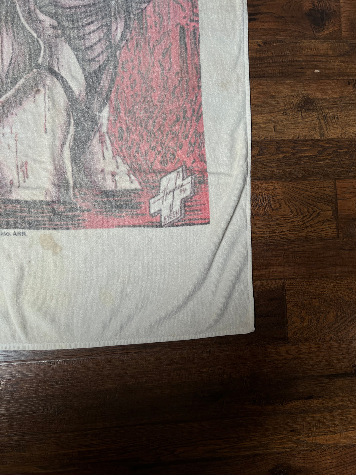 Vintage 1994 Lady Death Cotton Beach Towel - Brian Pulido Chaos Comics Hilasal