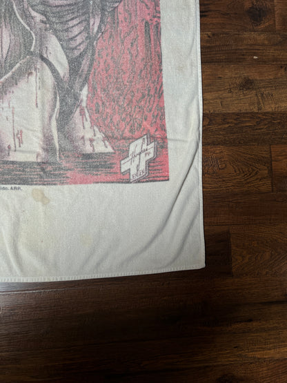 Vintage 1994 Lady Death Cotton Beach Towel - Brian Pulido Chaos Comics Hilasal
