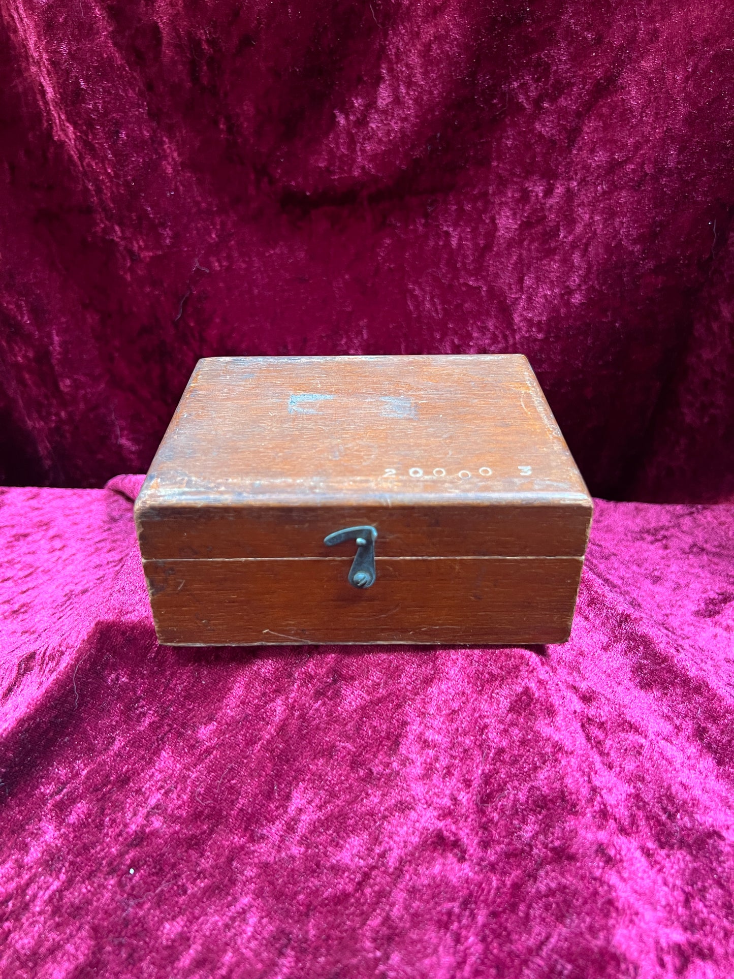 Vintage Oddities - Scale Calibration Weights in Wood Box - WM Ainsworth & Sons