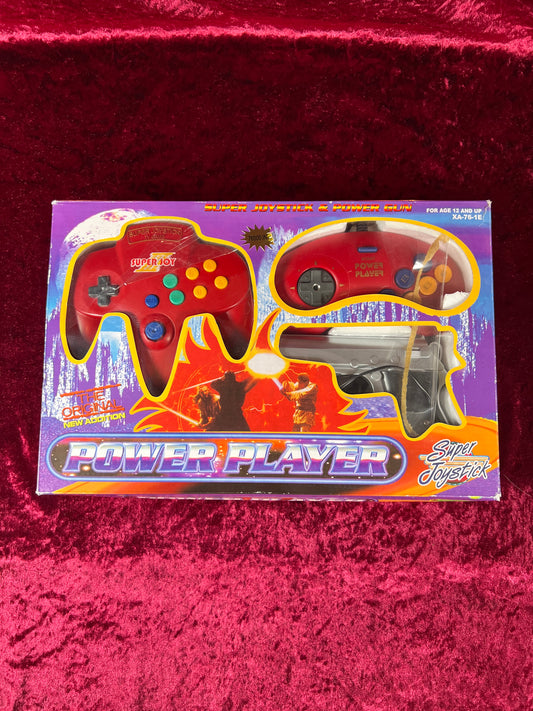 Vintage Collectibles - Power Player Game System - Super Joystick and Power Gun