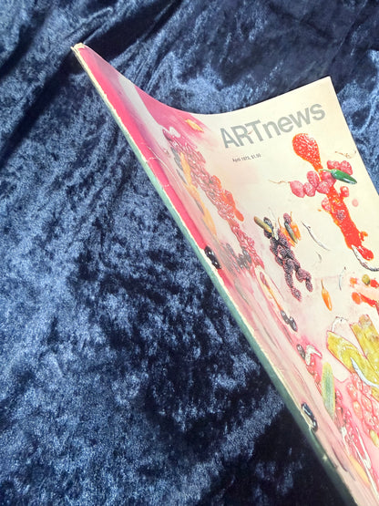 Vintage Paper ARTnews Magazine – Ed Ruscha Sweet and Sour April 1972
