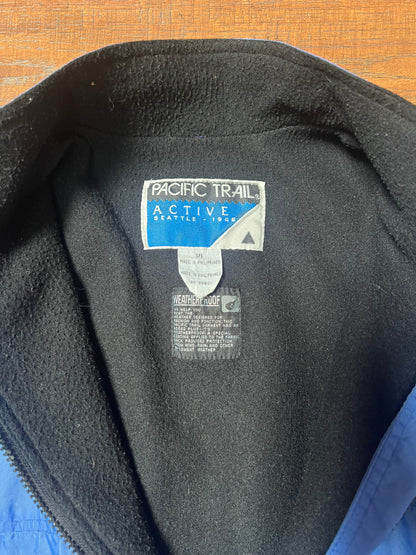 Vintage Clothing - Light Bomber Jacket - Blue - Pacific Trail - Medium