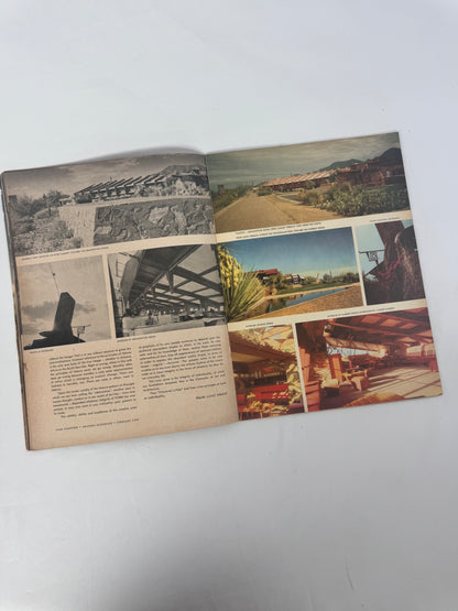 Vintage Ephemera - Arizona Highways Magazine - February 1956