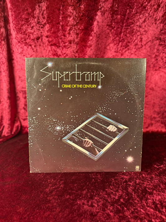 Vintage 12" Vinyl Record - Supertramp - Crime of the Century - A&M Records - 1974