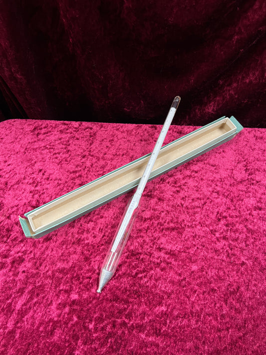 Vintage Oddities - Laboratory Thermometer / Hydrometer - Ertco U.S.A.
