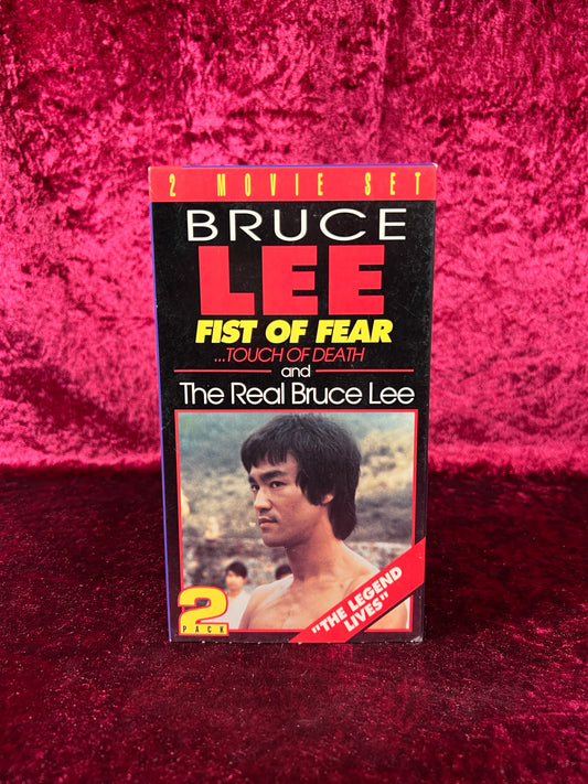 VHS - Box Set - Fist Of Fear...Touch Of Death / The Real Bruce Lee - 1994