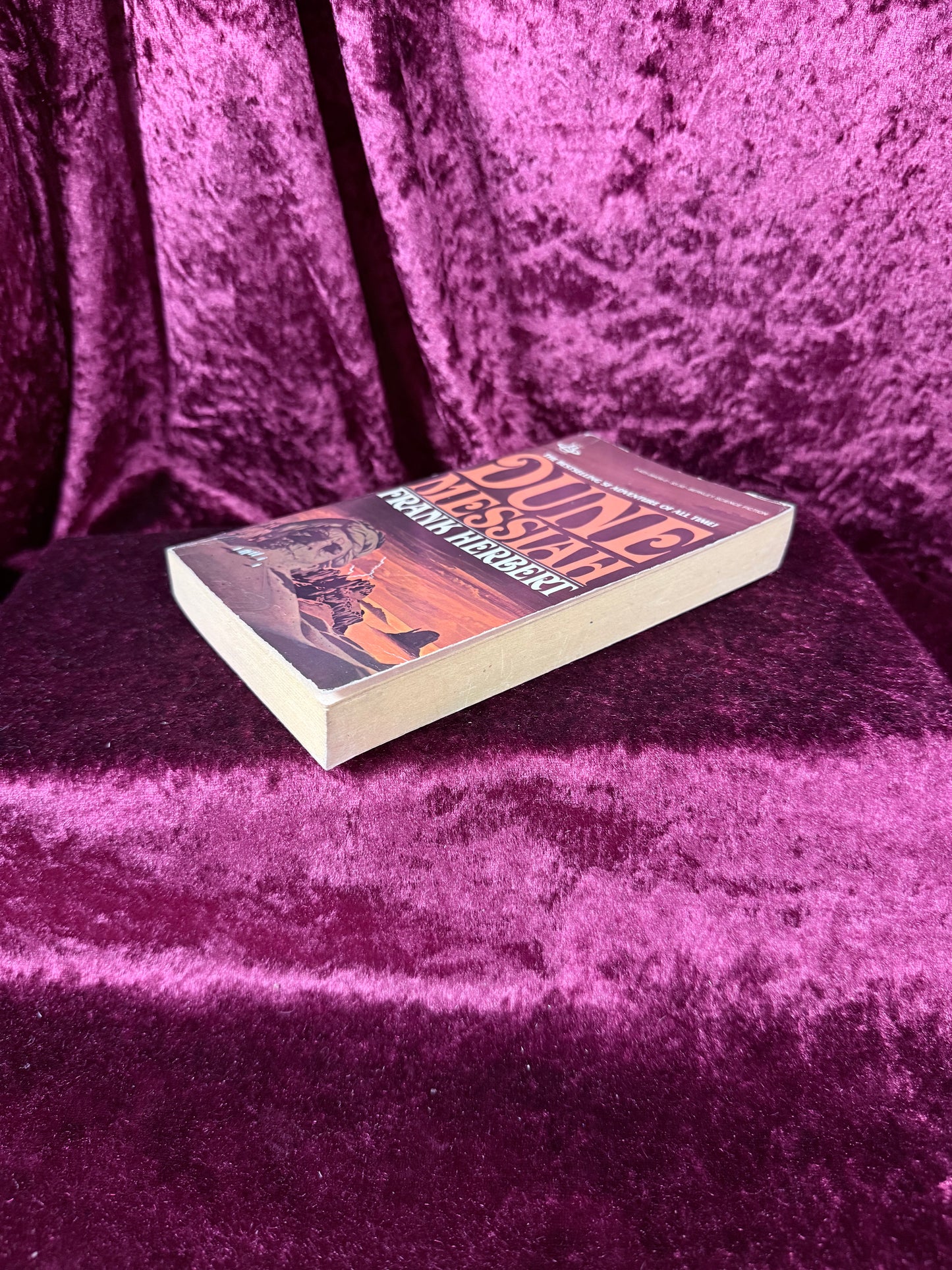 Vintage Dune Messiah by Frank Herbert Berkley Science Fiction Paperback Novel