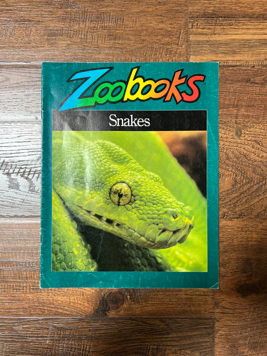 Vintage Ephemera - Magazine - Zoobooks - Snakes - 1992