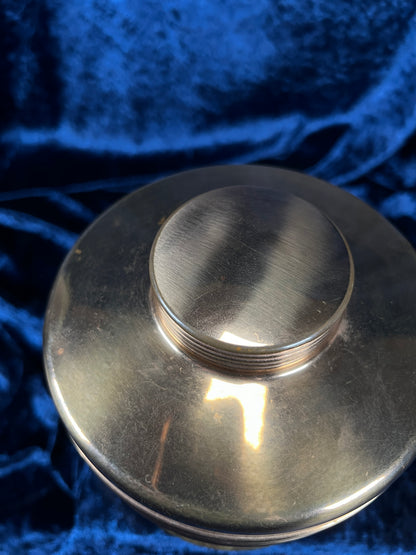 Vintage Rumidor Copper Tobacco Humidor - 1930s Adjustable Humidifier Canister