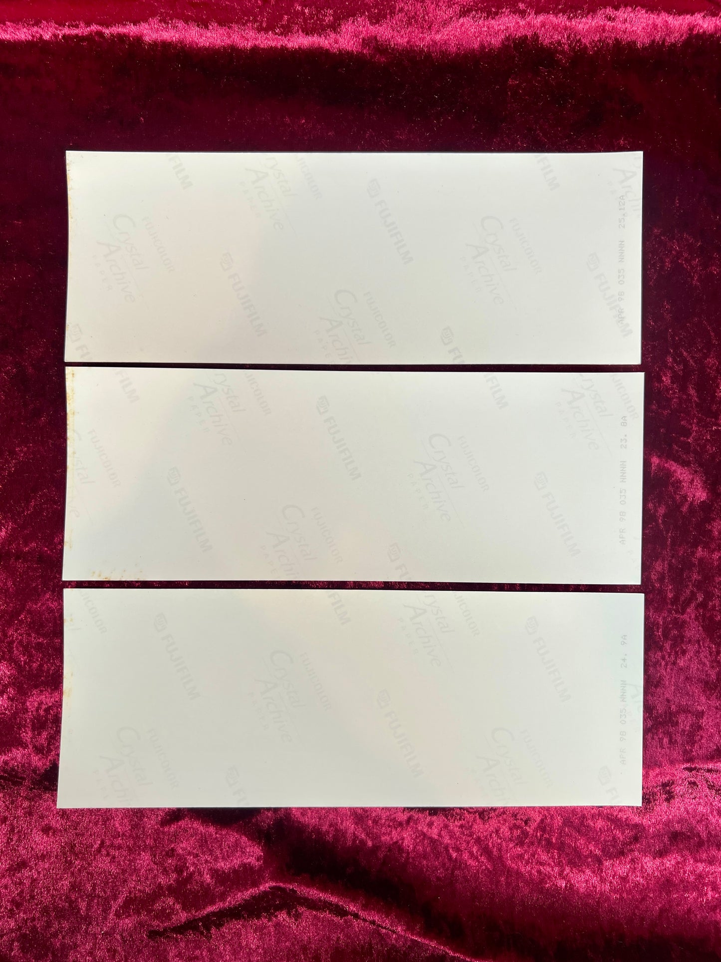 Vintage Ephemera - Set of Landscape Photos - Somewhere In The Desert - April 1998